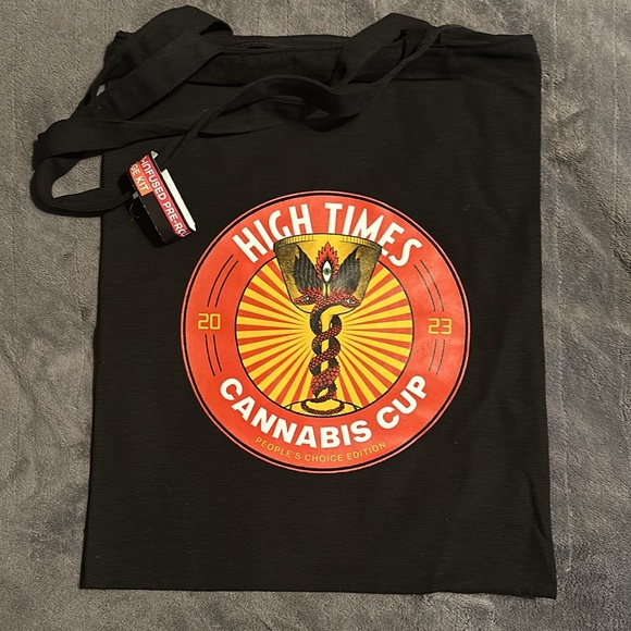 High Times 2023 Cannabis Cup Large canvas tote bag - Picture 2 of 4